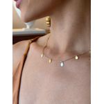 CHOKER MEDALHINHAS BANHADO A OURO