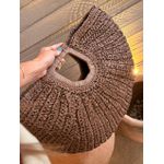 BOLSA PALHA MAXXI DF MARROM