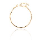 PULSEIRA CHAPINHAS BANHADA A OURO 