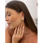 BRINCO CHAPINHA ORGANIC P BANHADO A OURO