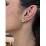 BRINCO TREVO BANHADO A OURO