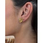 BRINCO TREVO BANHADO A OURO