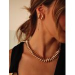COLAR ESCAMAS VERANO BANHADO A OURO