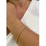 PULSEIRA CORDÃO BAIANO BANHADO A OURO 