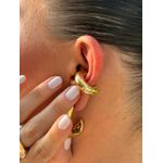 PIERCING FAKE TUBO MARTELADO GR BANHADO A OURO