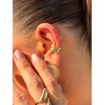 PIERCING FAKE SLIM BANHADO A OURO