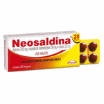 Neosaldina Dipirona 300mg + Mucato de Isometepteno 30mg + Cafeína 30mg 20 drágeas