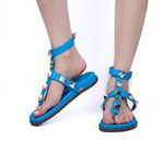 Papete Feminina Rasteira Com Spikes 10311 Napa Maré