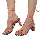 Sandália Feminina Salto Geométrico 182155 Napa Néctar e Tecido Zebra