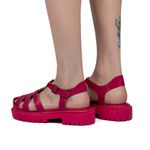 Sandália Feminina Aranha Tratorada 182156 Napa e Solado Pink