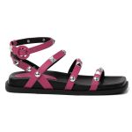 Papete Feminina Em Napa Rosa Shock 183040
