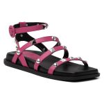 Papete Feminina Em Napa Rosa Shock 183040