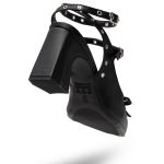 Scarpin Feminino Salto Grosso Em Napa Preta 183210