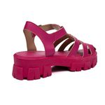 Sandália Feminina Aranha Com Fivela 193256 Napa e Solado Pink