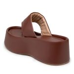 Sandália Tamanco Santorine Cacau 5100