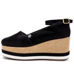 Tênis Feminino Anabela Salto Médio 170407 Nobucado Preto
