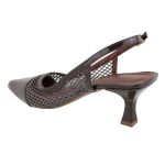 Scarpin Slingback Machiatto com Tela 5600 