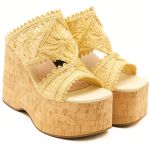 Tamanco Feminino 182177 Gergelim Creme