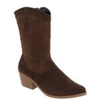 Bota Feminina Texana Cano Médio 23010 Chivas Cacau Western