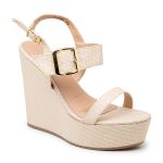 Sandália Anabela 40104 Rafia Natural