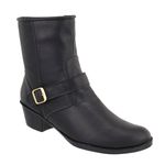Bota Napa Preta Com Fivela 190286