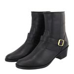 Bota Napa Preta Com Fivela 190286