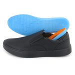 Sapatênis Slip-On Casual Masculino Azul - Ref: 1003S ALL BLACK