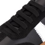 Tenis Casual Feminino Nobock Multi Recortes Preto Branco