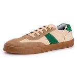 Tenis Casual Feminino Nobock Multi Recortes Bege Verde