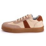 Tenis Casual Feminino Nobock Multi Recortes Salmão Ferrugem 