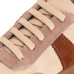 Tenis Casual Feminino Nobock Multi Recortes Salmão Ferrugem 