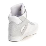 Tênis Sneaker Couro Legitimo Branco - REF: 20100