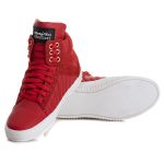Tênis Sneaker Couro Legitimo Vermelho - REF: 20100