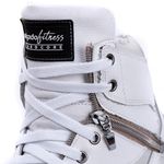 Tênis Sneaker Couro Legitimo Branco - REF: 20500