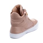 Tênis Sneaker Couro Legitimo Rose - REF: 50130