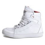 Tênis Sneaker Couro Legitimo Branco - REF: 60130