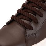 Sapatênis Casual Em Couro Legitimo Masculino Café 60230