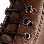 Bota Coturno Feminino Couro Legitimo Mouro - REF: 6738
