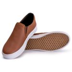 Tênis Casual Slip-On Feminino Caramelo - Ref: 8401