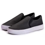 Tênis Casual Slip-On Feminino Preto - Ref: 8401
