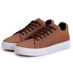 Tênis Casual Feminino Caramelo - Ref: 8402