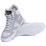 Tênis Sneaker Couro Legitimo Branco - REF: 10300