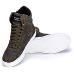 Tênis Sneaker Couro Legitimo Verde - REF: 10300