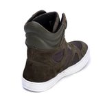 Tênis Sneaker Couro Legitimo Verde - REF: 10300