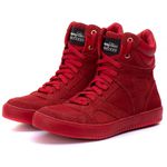 Tênis Sneaker Couro Legitimo Vermelho - REF: 10300