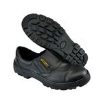 Sapato de Segurança Unissex T-Box 01 Preta em Couro, com Elástico Lateral – CA 45.651