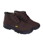 Bota de Segurança Masculina Adventure Thor Café, Cano Médio com – CA 45.651 
