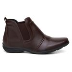 Bota Feminina Confortável - Café