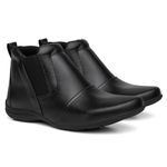 Bota Feminina Confortável - Preto