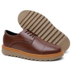 Oxford Masculino Sintético C/ Cadarços - 4003 Café